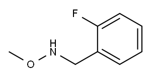 Benzenemethanamine, 2-fluoro-N-methoxy- (9CI) Structure