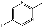 5-氟-2-甲基嘧啶 结构式