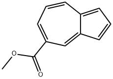 5-Azulenecarboxylic acid methyl ester Struktur
