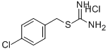 S-(4-氯苄基)氯化异硫脲, 544-47-8, 结构式
