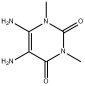 5,6-Diamino-1,3-dimethyluracil hydrate Struktur