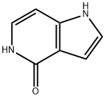 4-羟基-5-氮杂吲哚, 54415-77-9, 结构式