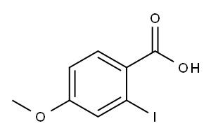 2-Iodo-4-Methoxybenzoic acid Structure