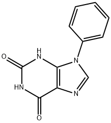 9-Phenyl-3,9-dihydro-1H-purine-2,6-dione Structure