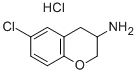 6-氯-色满-3-基胺盐酸盐, 54444-99-4, 结构式
