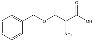 O-苄基-DL-丝氨酸 结构式