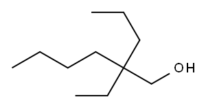 2-Ethyl-2-propyl-1-hexanol Structure