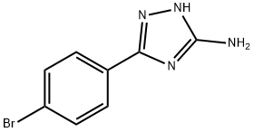 5-(4-Bromophenyl)-4H-1,2,4-triazol-3-amine Struktur