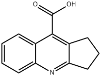 2,3-DIHYDRO-1H-CYCLOPENTA[B]QUINOLINE-9-CARBOXYLIC ACID Struktur