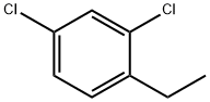 2,4-ジクロロ-1-エチルベンゼン 化学構造式