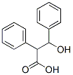 3-hydroxy-2,3-diphenylpropionic acid  Struktur