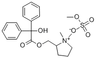 poldine metilsulfate  Struktur