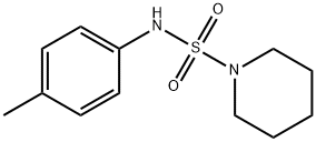 N-(4-methylphenyl)piperidine-1-sulfonamide Struktur