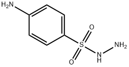 4-aminobenzenesulfonohydrazide Struktur