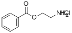 Ethanolamine benzoate hydrochloride, 98+% Structure