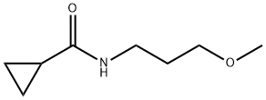 Cyclopropanecarboxamide, N-(3-methoxypropyl)- (9CI) Structure