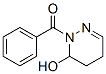 (6-hydroxy-5,6-dihydro-4H-pyridazin-1-yl)-phenyl-methanone Struktur
