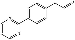 Benzeneacetaldehyde, 4-(2-pyrimidinyl)- (9CI) Structure