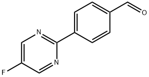 4-(5-Fluoropyrimidin-2-yl)benzaldehyde Structure