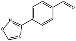 4-(1,2,4-オキサジアゾール-3-イル)ベンズアルデヒド 化学構造式