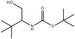 Carbamic acid, [1-(hydroxymethyl)-2,2-dimethylpropyl]-, 1,1-dimethylethyl ester Structure