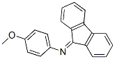N-(4-methoxyphenyl)fluoren-9-imine Struktur