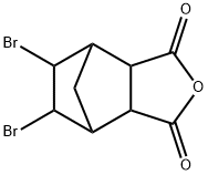 5,6-二溴-2,3-降莰烷二羧基酐 结构式