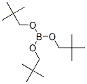 Boric acid tris(2,2-dimethylpropyl) ester Struktur