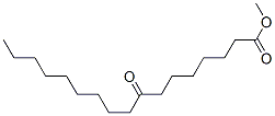 8-オキソヘプタデカン酸メチル 化学構造式