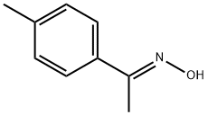 Ethanone, 1-(4-methylphenyl)-, oxime, (1E)- (9CI) Struktur
