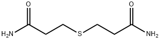 3-[(3-AMINO-3-OXOPROPYL)THIO]PROPANAMIDE Struktur