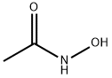 アセトヒドロキサム酸 化学構造式