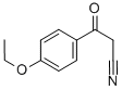 3-(4-乙氧基苯基)-3-氧代丙腈, 54605-62-8, 结构式