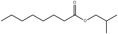 n-オクタン酸イソブチル 化学構造式