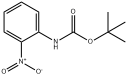 (2-硝基苯基)氨基甲酸叔丁酯, 54614-93-6, 结构式
