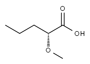2-Methoxypentanoic acid Structure