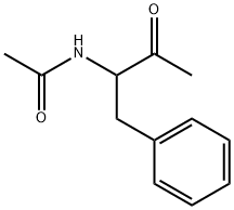 N-(3-oxo-1-phenyl-butan-2-yl)acetamide Struktur