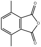 3,6-二甲基苯酐 结构式