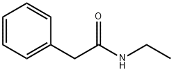 N-乙基-苯乙酰胺, 5465-00-9, 结构式