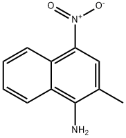 2-甲基-4-硝基萘-1-胺 结构式