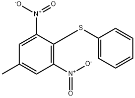 5-methyl-1,3-dinitro-2-phenylsulfanyl-benzene 结构式