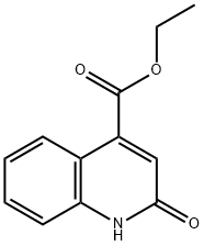 4-乙氧甲酰基喹诺-2-酮 结构式