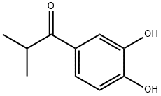 3',4'-DIHYDROXY-2-METHYLPROPIOPHENONE 结构式