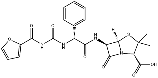 呋苄西林 结构式