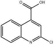 2-クロロキノリン-4-カルボン酸 化学構造式