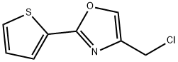 4-氯甲基-2-噻吩-1,3-噁唑, 54679-74-2, 结构式