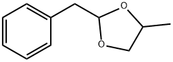 2-苄基-4-甲基-1,3-二氧戊环 结构式