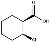 (1S,2S)-2-chlorocyclohexane-1-carboxylic acid 结构式