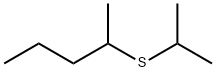 ペンタン-2-イルイソプロピルスルフィド 化学構造式