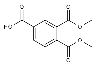1,2,4-Benzenetricarboxylic acid Structure